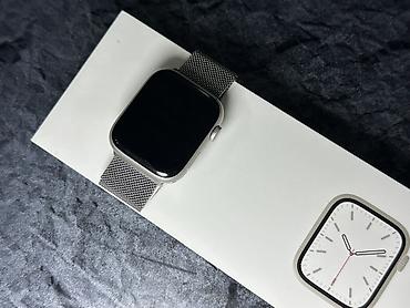 Apple Watch 7 серия,41мм АКБ 88%,память 32гб В комплекте коробка at lalafo.kg Apple Watch 7 серия,41мм АКБ 88%,память 32гб В комплекте коробка