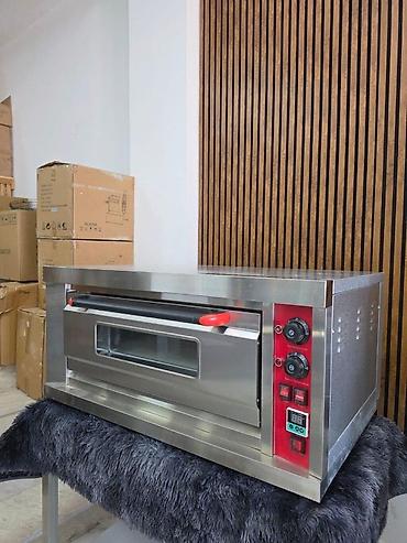 Elektrik sobalar: Pizza sobası 🔥 Professional Daşlı Pizza Sobası – Pizza və Şirniyyat — 10