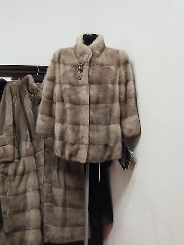 Шубы: Шуба, Норка, Короткая модель, M — 3