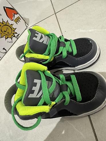 Детская обувь: Цвет - Серый Кроссовки, Nike, Размер: 21, Унисекс — 3
