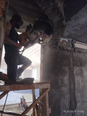 Beton işləri: Beton kəsmə beton deşmə xidməti Karot - HILTI DD 200 / 350 ilə 25 ° — 15