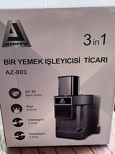 iphono 3: Azerra AZ-003 “3 in 1” komersiya tipli yemək işləyicisi (Food — 1