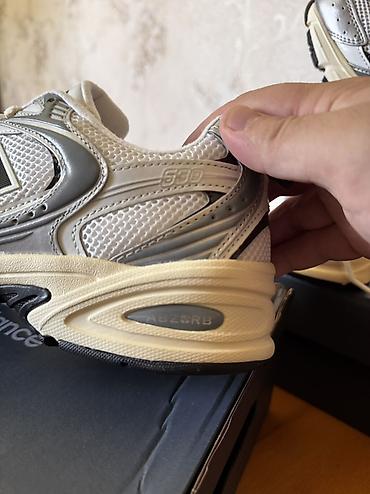 кр секс: Мужские кроссовки, 40, 40.5, New Balance, Новый, цвет - Серебристый, Самовывоз, Платная доставка — 3