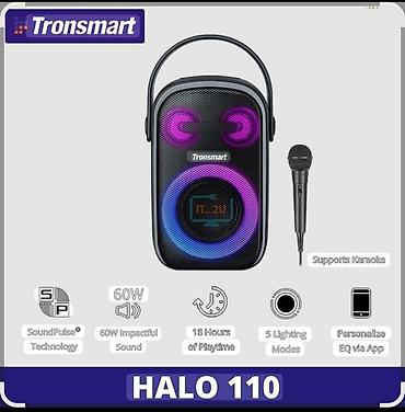 вашина: Портативная колонка Tronsmart Halo 110 (60Ватт) - Мощная колонка с — 2