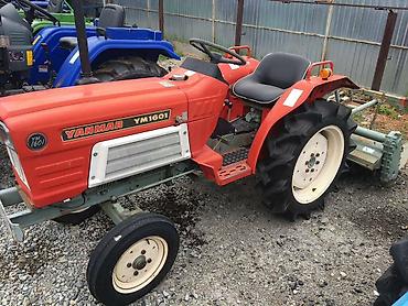 Мини-тракторы Kubota: Мини-трактора японских брендов с навесным оборудованием (роторные — 3