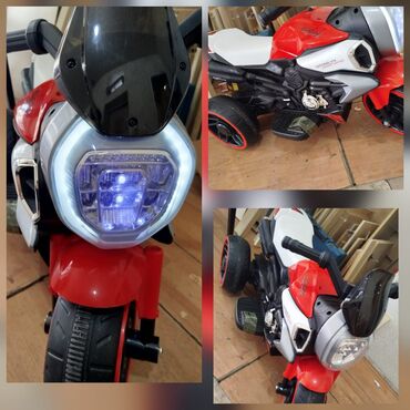 Sara….Motoskl ideal veziyyetde 1 ay deil alinib baha tecili 120 azn