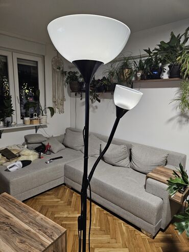 lampe za slike na baterije: Floor lamp, color - Black, Used