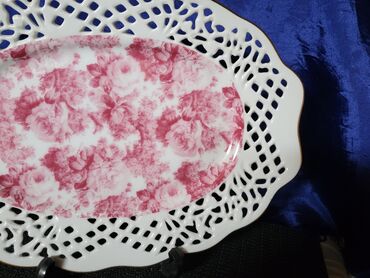 Ostalo posuđe: Oval nov,vintaz porcelanski za posluzenje,ukras. Perfektan rad,sve na lalafo.rs — 4 Ostalo posuđe: Oval nov,vintaz porcelanski za posluzenje,ukras. Perfektan rad,sve — 4