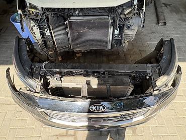 Бампер и комплектующие: Бампер Kia, Б/у, Оригинал — 6