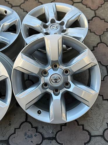 диски на прадо 95: Литые Диски R 17 Toyota, Комплект, отверстий - 6, Б/у — 2