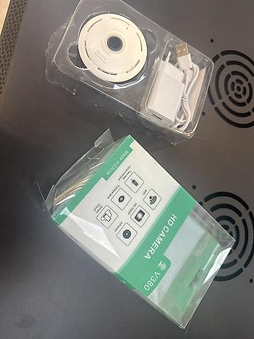 Foto və videokameralar: Mini Wi‑Fi IP Kamera – model V380 Xüsusiyyətlər: - 360° panoramik — 3
