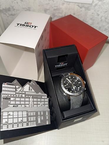 Tissot Seastar 1000 Chronograph – orijinal qutusu və brend kitabçası