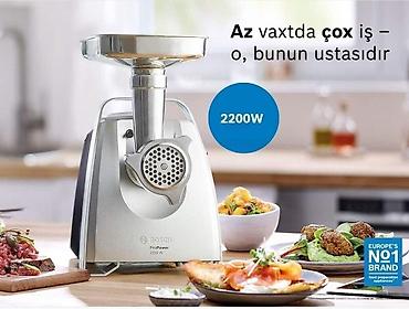 Ət çəkən maşınlar: Ətçəkən maşın "Bosch MFW68640" QEYD : " MƏHSULLAR ANBARDAN CATDIRILMA — 1