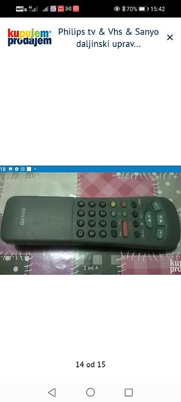 Aksesoari za TV i video: Philips univerzalni daljinski upravljač za TV/Video - Model brenda — 10