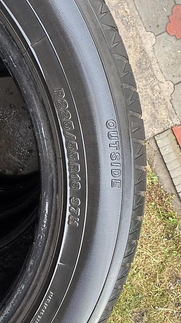 шина 22555 r18: Шины 225 / 55 / R 18, Лето, Б/у, Комплект, Легковые, Yokohama — 2