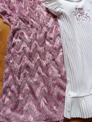 Paketi dečije odeće: Paket: Duksevi, Farmerke, Haljine, Za devojčice, uzrast: 7-8 godina — 2