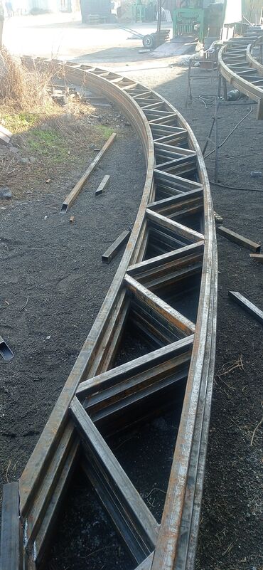 Металлические фермы: Фермы Навесы. Большие Арки для ангаров Металлические фермы для — 20