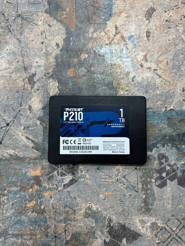 жесткий диск sata: Накопитель, Б/у, Patriot, SSD, 1 ТБ, 2.5"