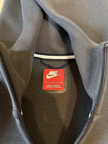 fleece: Мужской спортивный костюм, M, Nike, Б/у, цвет - Серый, Платная доставка — 4