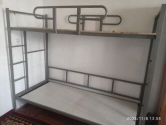 деревянные двухъярусные кровати: Двухъярусная металлическая кровать - Прочная стальная рама