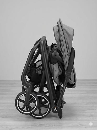 коляска sybex: Коляска, Cybex, цвет - Серебристый, Б/у, Самовывоз — 2