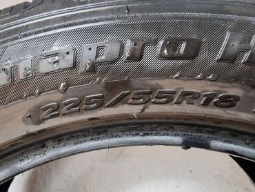 куплю балоны: Шиналар 225 / 55 / R 18, Жай, Колдонулган, Комплект, Корея, Hankook