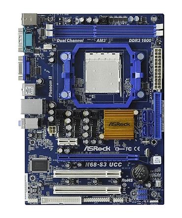 macbook m5: Материнская плата для ПК, Б/у, ASRock, AM3, Micro-ATX — 1
