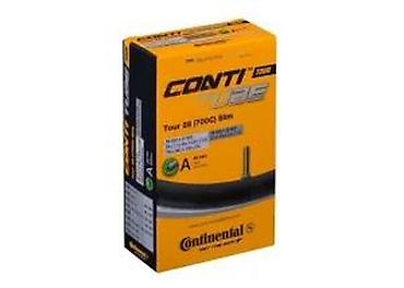 pvc aufblasventil: CONTINENTAL 700X28-37C S TOUR 28 SLIM 40MM A/V | GUMA UNUTRAŠNJA — 1