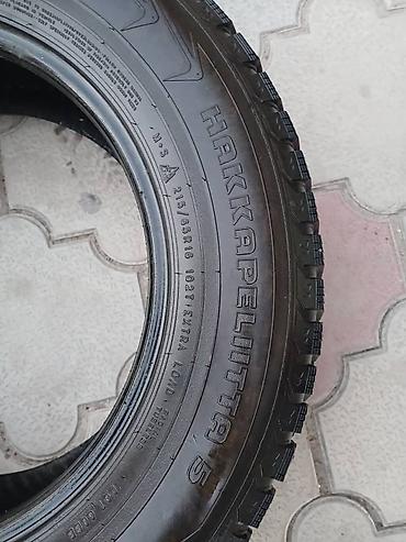 Шины и диски: Шипованные зимние шины Nokian Hakkapeliitta 5 - Размер: 215/65 R16 - — 3