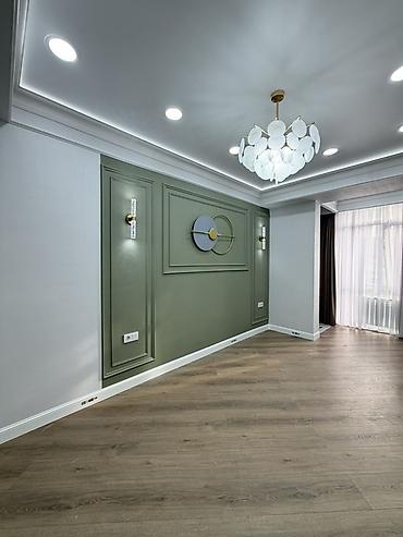 Продажа квартир: 2 комнаты, 47 м², Асанбай мкр Элитка, 8 этаж, Свежий ремонт — 3
