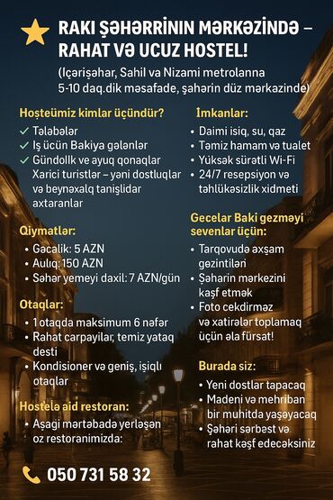 xacmaz kiraye evler: 2 otaqlı
