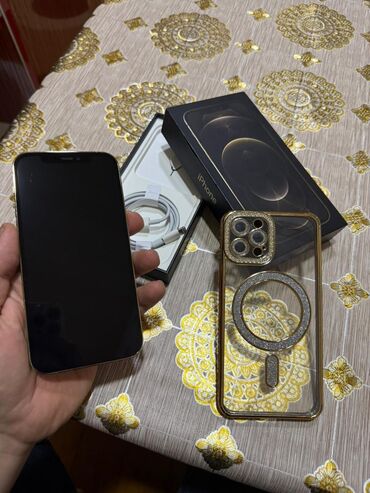 ayfon şekli: IPhone 12 Pro, 128 GB, Matte Gold, Face ID