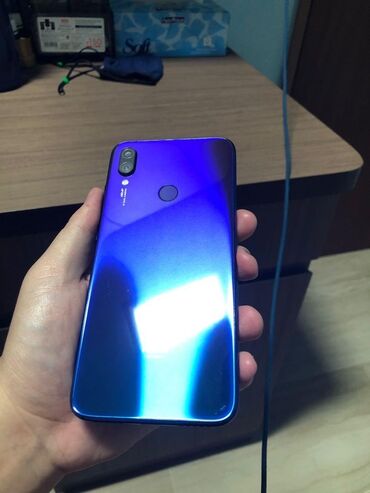 Xiaomi: Xiaomi, Redmi Note 7, Б/у, 32 ГБ, цвет - Синий, 1 SIM, 2 SIM