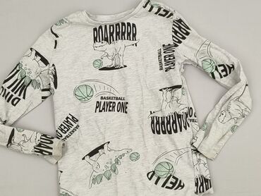 emo koszulka: Blouse, Sinsay, 8 years, 122-128 cm, condition - Very good