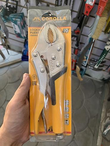 Зажимные плоскогубцы COROLLA, 10" - Тип: locking pliers