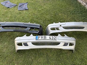 mers 210: Бампер Mercedes-Benz, Б/у, Оригинал — 6