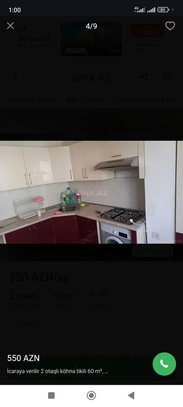 Uzunmüddətli kirayə mənzillər: Bəy otaq yoldaşı axrarıram, işliyən və təmizkar olmağı mütləqdi — 4