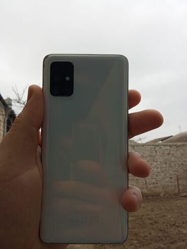 зарядное самсунг: Samsung A51, 64 ГБ, цвет - Белый, Отпечаток пальца, Face ID