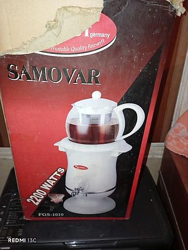 elektrikli samavar: İşlənmiş Elektrik Samovar, 2 l, Ödənişli çatdırılma — 4