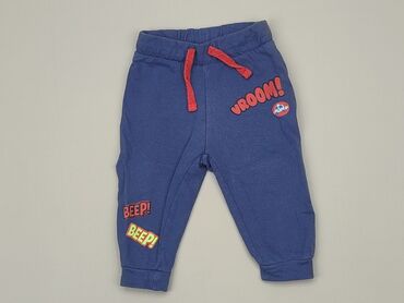 spodnie dresowe dziecięce: Spodnie dresowe, 6-9 m, stan - Dobry
