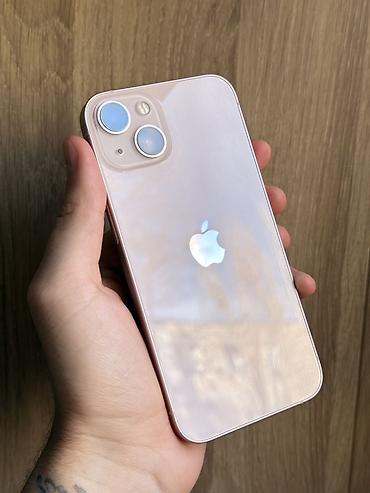 Apple iPhone: IPhone 13, Б/у, 128 ГБ, Розовый, Чехол, Коробка, 67 % — 1