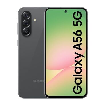 купить samsung a5: Samsung Galaxy A56, Жаңы, 256 ГБ, түсү - Боз, 2 SIM