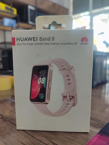 p40 huawei: HUAWEI Band 8 – ultra-yumşaq silikon qayışlı, zərif çəhrayı rəngdə — 3