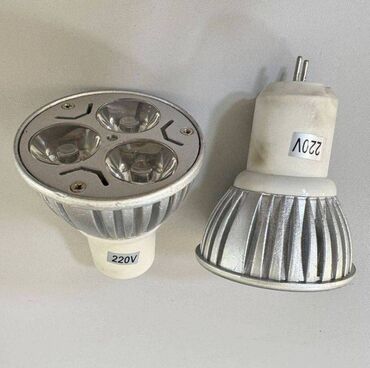 кварцевая лампа для помещений купить: Светодиодная LED лампа, 220 V, цоколь GU 5.3, б/у