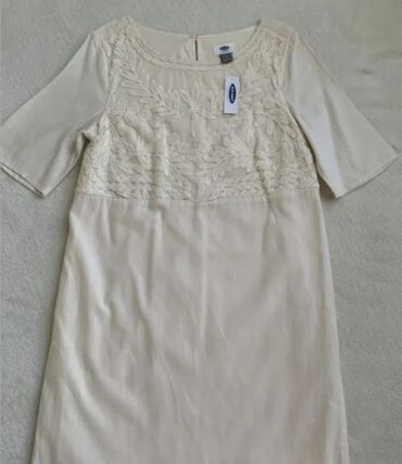svecane haljine bele: S (EU 36), M (EU 38), bоја - Bež, Kratkih rukava