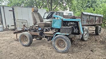 авто мотор: Самодельный мини-трактор с прицепом - Двигатель: от Daewoo TICO — 1