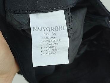 czarne botki: Spodnie materiałowe damskie, rozmiar XS — 5