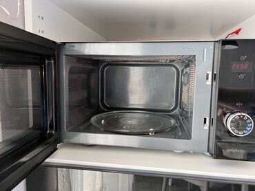 контрамарка печь: Mikrodalğalı soba Gorenje, Ayrıca dayanan, Mikrodalğalar ilə, rəng - Qara, İşlənmiş