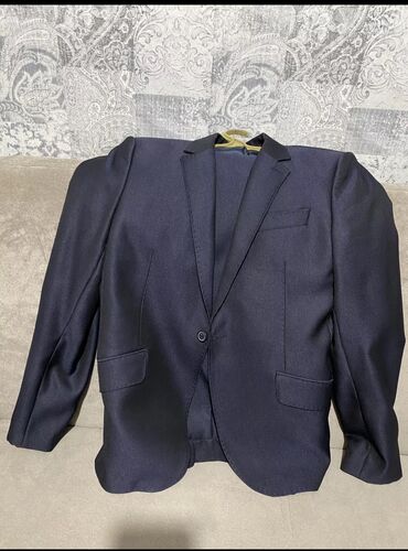 пиджак кастюм: Костюм M (EU 38), L (EU 40), цвет - Синий