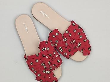 ccc red: H&M, Klapki damskie, rozmiar 38 — 1